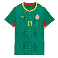 Camiseta Senegal Sadio Mane #10 Segunda Equipación Replica Mundial 2026 para mujer mangas cortas